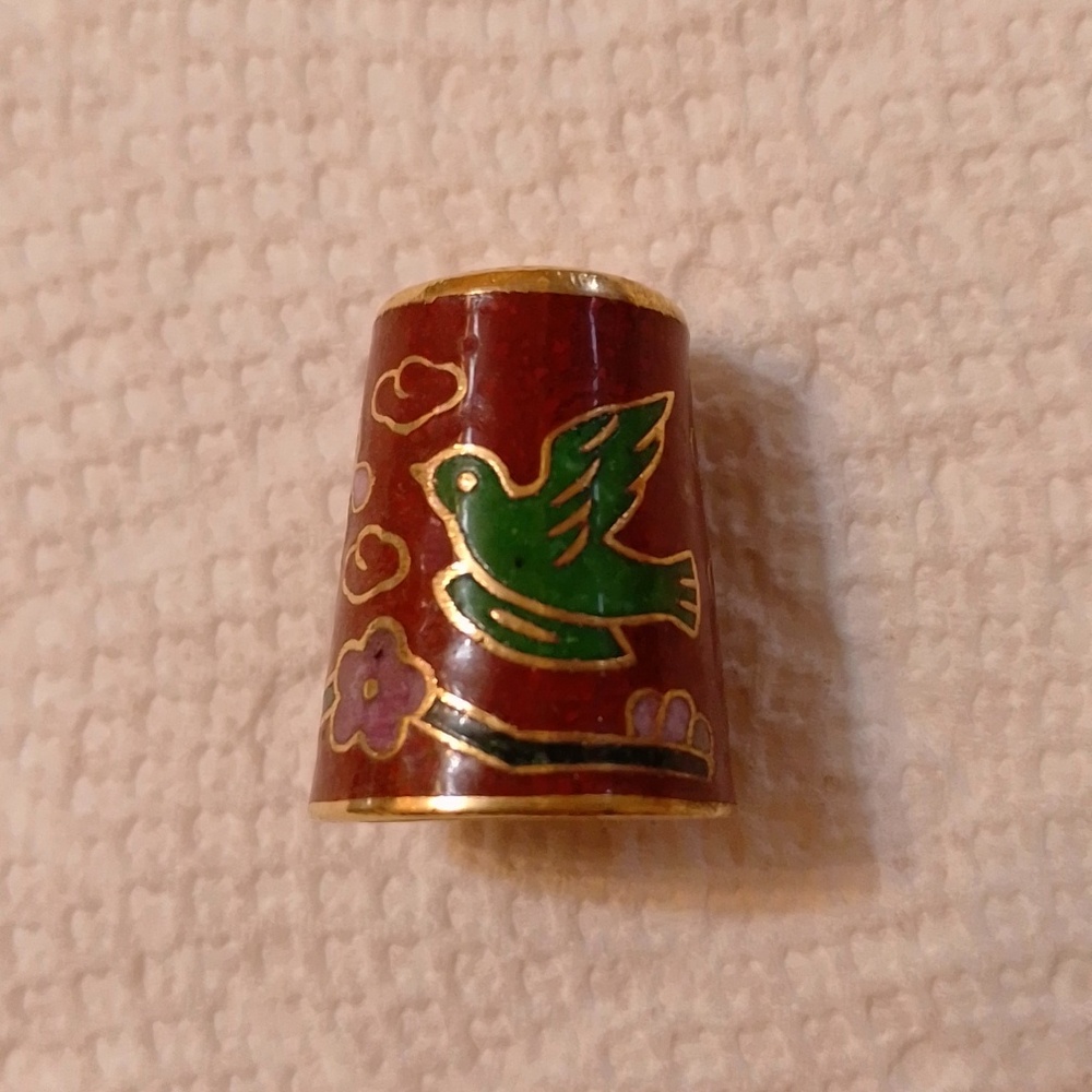 *3/$20* New Vintage Cloisonne Thimble Collectible